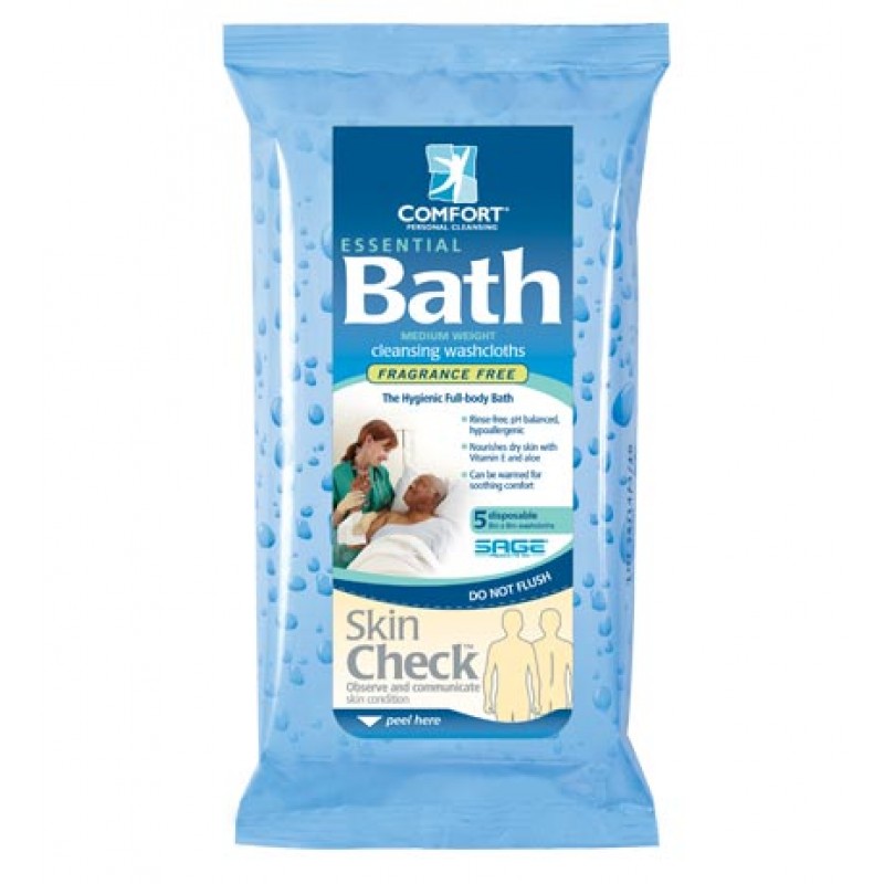 Buy Sage 7856 Comfort Personal Cleansing Wash Cloth Rinse Free