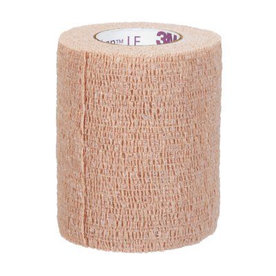 3M 2083 - Coban Self-Adherent Wrap with Hand Tear, Non Sterile, Latex Free, 3 inch width x 5 yards (fully stretched), CS 24