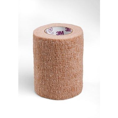 3M 2083S - Coban Self-Adherent Wrap with Hand Tear, Sterile, Latex Free, 3 inch width x 5 yards (fully stretched), CS 24