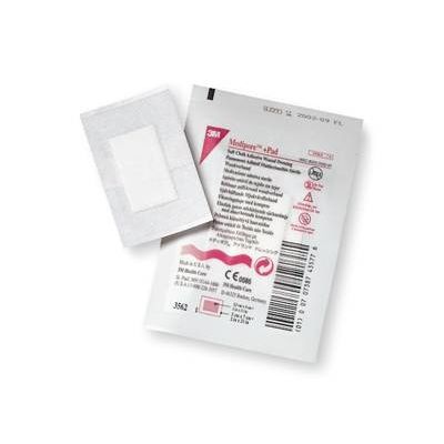 3M 3564 - 3M Medipore +Pad Soft Cloth Adhesive Wound Dressing 3564, Dressing size 2-3/8 inch x 4 inch (6cm x 10cm), Pad size 1 inch x 2-3/8 inch, BX 50