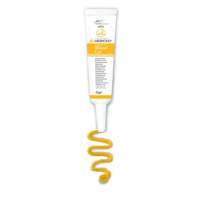 Medihoney Antibacterial Wound Gel 20g tube 80% Manuka Honey & Natural plant waxes