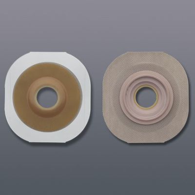 New Image 1 1/8" Pre-Cut, Flextend Convex Floating Flange with Tapered Edges, Tape, Red, 2 1/4"