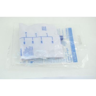 Amsino AS308N - Amsino AMSure Urinary Leg Bag, 600ml, Twist-Turn Drain Port, No Tubing, EA