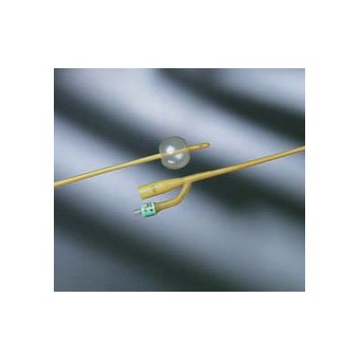 Bard 0165L12 - Lubricath, 12Fr, 5cc Cath,  Amber Latex, Hydrogel Coating, BX 12