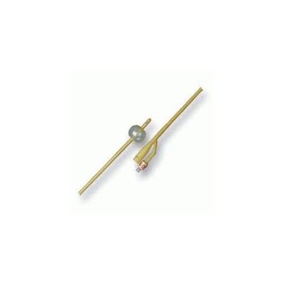 Bard 0165L20 - Lubricath, 20Fr, 5cc Cath,  Amber Latex, Hydrogel Coating, BX 12