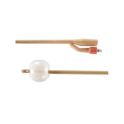 Bard 0165SI20 - BARDEX Lubricath, 20Fr, 5cc Cath, Silver/Hydrogel Coating, Amber Latex, BX12