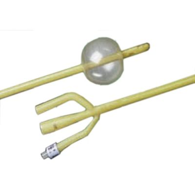 Bard 0167L16 - BARDEX Lubricath, 3-Way Amber Latex Foley, 16fr 30cc, Hydrogel Coated, BX 12