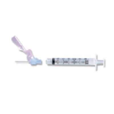 BD 305787 - BD ECLIPSE Syringe with Detachable Needle. 25gX1", 3cc, Luer-Lok, BX 50