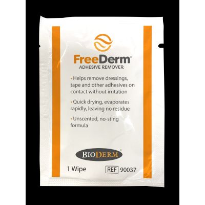 BioDerm 90037 - FreeDerm Adhesive Remover Wipe, BX 30