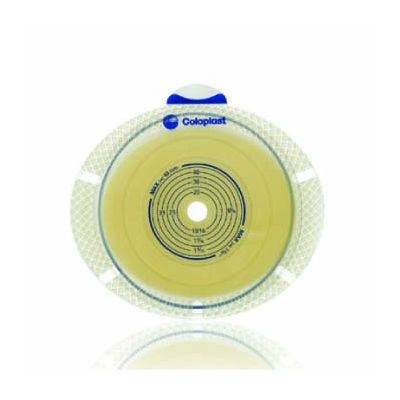 Coloplast 10105 - SenSura 2 pc. Flex Xpro non-convex Skin Barrier Flange, 50mm (red) 10-48 (cut to fit) 10-48mm, BX 10