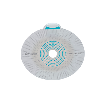 Coloplast 10512 - Sensura Mio Click Skin Barrier with Belt Ears, 50mm Red, CTF 10-45mm (3/8"-1 3/4"), BX 5