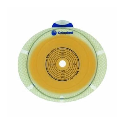 Coloplast 11307 - SenSura 2 pc. Flex Skin Barrier w/ Flange, Cut-to-Fit, Standard Wear, Convex Light, Yellow 15-56mm, BX 5