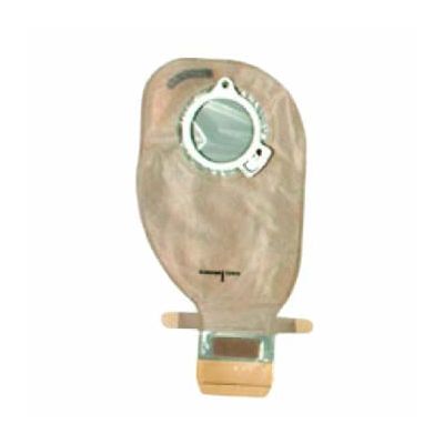 Coloplast 13974 - Assura 2 pc. EasiClose Drainable Maxi Transparent Pouch w/ Filter, Green , BX 10