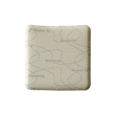 Coloplast 5105 - Biatain Ag 2" x 2.8"  (5cm x 7cm) Non-Adhesive Foam Anti-Microbial Barrier Dressing with Silver, BX 5