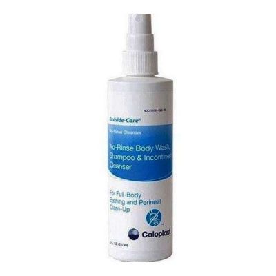 Coloplast 61761 - Bedside Care Spray, Unscented, 8 fl. oz, No-Rinse Incontinent Cleanser & Deodorizer, EA