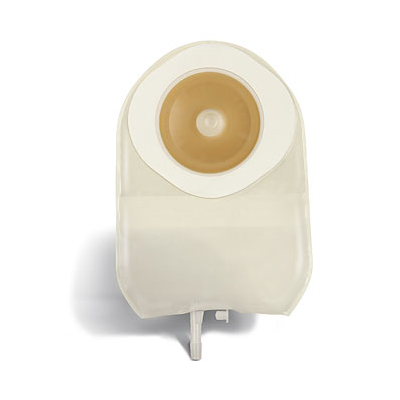 ConvaTec 125363 - Active Life  Uro. Pouch w/ Convex Durahesive Skin Barrier and Bendable Tap, Std., Transp, 19mm (3/4"), One Piece System, BX 10