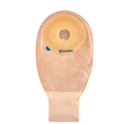 ConvaTec 421853 - Esteem+ Drainable Pouch w InvisiClose Tail Closure, 20-70mm Modified Stomahesive Cut-to-Fit Barrier, Opaque, 1-Sided Comfort Panel and Window, BX 10