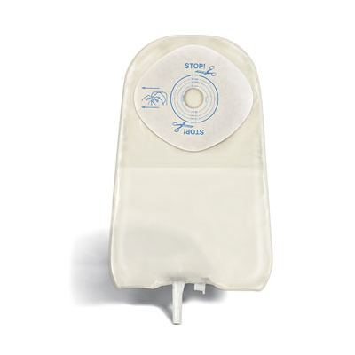 ConvaTec 64927 - Active Life Uro. Pouch w/ Stomahesive, 19mm stoma opening size (3/4"), Bendable Tap, BX 10