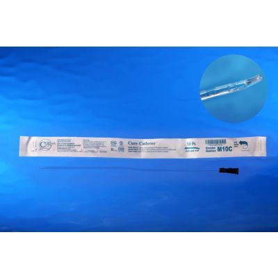 Male 10 French coude catheter