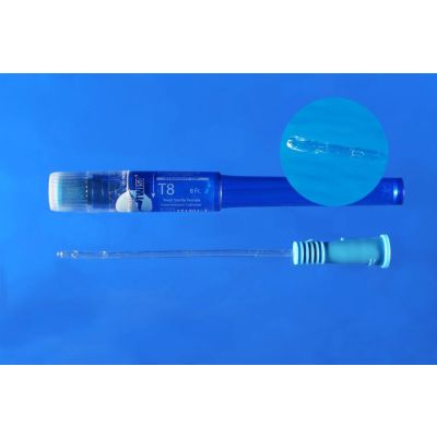 Twist Pre-Lube Female 8 French catheter