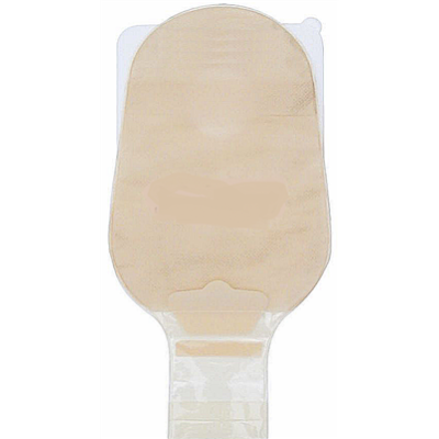 Cymed 78429V - MicroSkin One-Piece 11 in Drainable Pouch, Pre-Cut 1-1/8 in (29mm), Press n Seal Closure, Thick Washer, BX 10