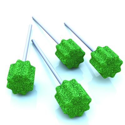 Dynarex 1220 - Oral Swabsticks, Unflavoured, BX 20