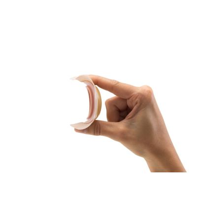 Hollister 157102 - New Image CeraPlus Soft Convex Skin Barrier, Without Tape Border, Green 1-3/4" (44mm), Pre-sized 3/4" (19mm), BX 5