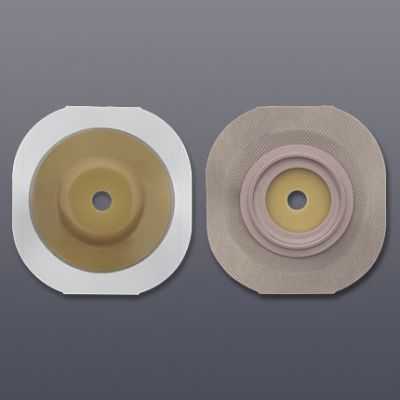 Hollister 14404 - New Image FlexWear Convex Floating Flange, Tape, Blue, 2 3/4, cut up to 2", BX 5