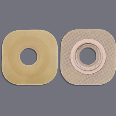 Hollister 16404 - New Image FlexWear Floating Flange, Pre sized 1", without Tape Border, Green, BX 5