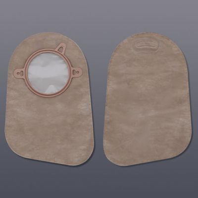 Hollister 18373-30 - New Image 9" Opaque Closed Pouch, AF300 Filter, 2 1/4" (Red), BX 30
