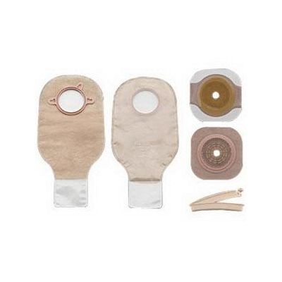 Hollister 19104 - New Image Drainable Kit, ClampClosure, 70mm 2-3/4" flange - nonsterile (BLUE), BOX 5