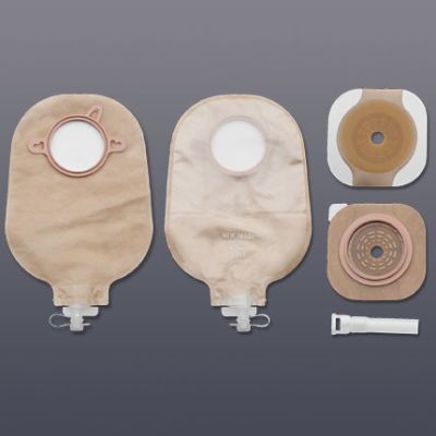 Hollister 19203 - New Image Drainable Urostomy Kit, 57mm 2-1/4" flange - nonsterile (RED), BOX 5