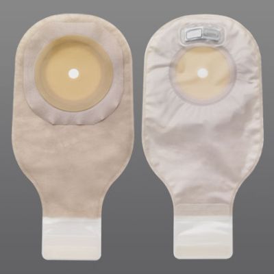 Hollister 8081 - Premier 12" Pouch, Flat, Drain, Transparent, AF300 Filter, CTF Up to 2 1/2" (64mm). LRC, BX 10
