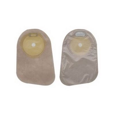 Hollister 82302 - Premier 9" Opq Closed Pouch w Filter&SoftFlex Oval Barrier,CTF to 2 1/2" by 3", BX 30