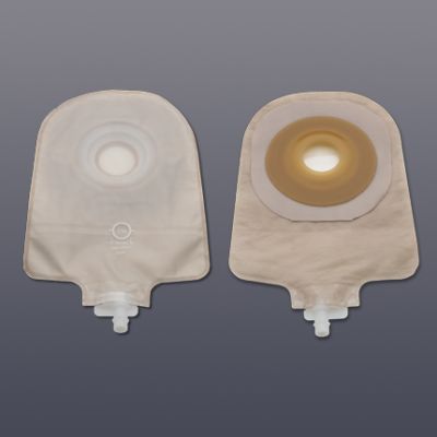 Hollister 8489 - Premier Urostomy Pouch, Convex, Clear, 1-3/4", Drain Tube Adapter, BX 5