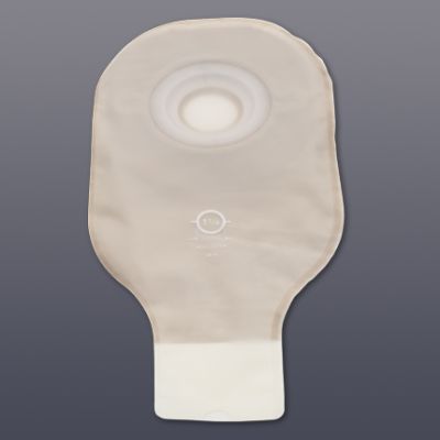 Hollister 8610 - Premier 12"   Pouch, Convex, Drain, Clear, 3/4", BX 5