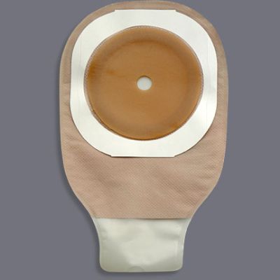 Hollister 8641 - Premier Mini 9"  Pouch, CTF up to 2 1/2", Drain, Clear, BX 10