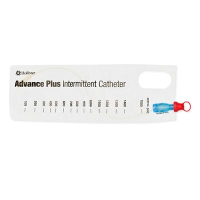 Hollister 94104IC - Advance Plus Pre-Lub 10 Fr, 16" Intermittent Cath. Introducer Tip, Urine Bag., BAG 25