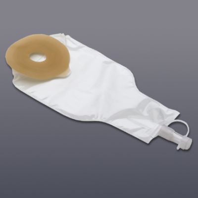 Hollister 9823 - Drainable Fecal Collector, Med. Size, Flextend Tapered Skin Barrier, BX 10