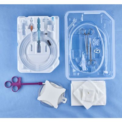 Kimberly-Clark 7640-24 - MIC* PEG Pull Method Kit, 24 Fr - No Returns, BX 2