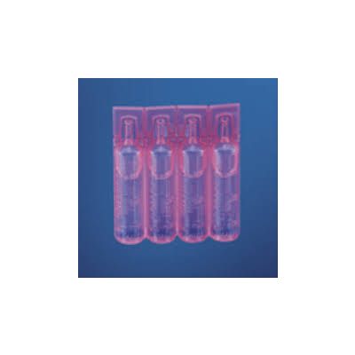 Kimberly-Clark BAA116 - Unit Dose Saline, 0.9% Sodium Chloride Solution, 15 ml Pink Vial with Snap Off Cap, BX 24