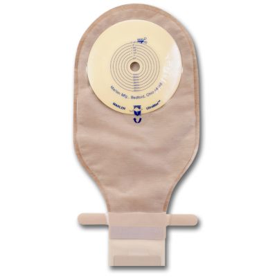 Marlen 53425 - UltraMax One-Piece Drainable, Opaque with Kwick View, Kwick-Klose Fastener II, Skin Shield, Flat, 25mm (1"), BX 5