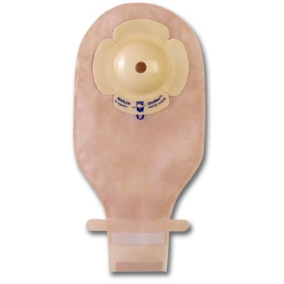Marlen 53622 - MARLEN UltraMax Deep Drainble w/Kwick-Klose II Fastener & AquaTack Pre-Cut 7/8" (22mm) Hydrocolloid Barrier, Deep Convex, Opaque, BX 5