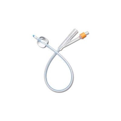 Medline DYND11553 - MEDLINE 100% Silicone Foley Catheter, 8 Fr, 3cc, 2-Way, BX 10
