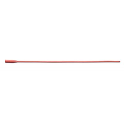 Medline DYND13512 - Medline Red Rubber Urethral Catheter, 16", 12 Fr, BX/12, BX 12