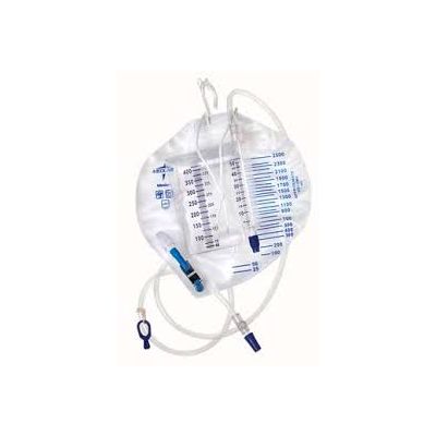 Medline DYND17403 - MEDLINE Urine Meter,400ml Meter with 2000ml Drain Bag,60" Anti-Kink Tube,Sterile, CS 10