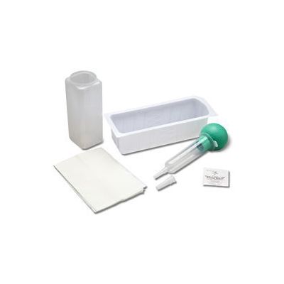 Medline DYNDCA20100A - Medline Irrigation Tray, Control-Bulb Syringe, PVP Pad, Jar, Drape,CSR Wrap. CASE 20, CS 20