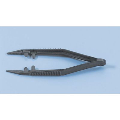  7190 - Sterile Plastic Forceps, 4", CS 100