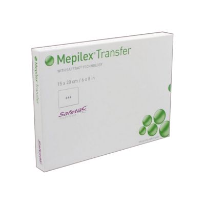 Molnlycke 294800 - Mepilex Transfer Dressing 15cm x20cm, BX 5
