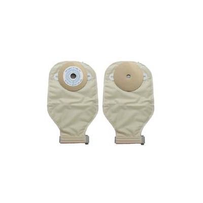 Nu-Hope 40-7401 - NuHope Nu-Comfort 1-pc Adult 24oz 11" Drainable pouch w/ Flat adhesive area. CTF 1/2" to 7/8" - No Returns, BX 10